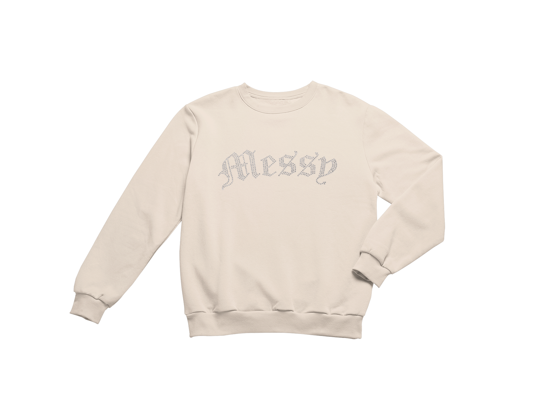 Vintage Wash Beige Rhinestone Crewneck ( Nude Collection) – Shop  Alondradessy